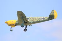 F-BLYU @ LFOT - Nord 1101 Noralpha, Short approach rwy 02, Tours Air Base 705 (LFOT-TUF) Air show 2015 - by Yves-Q