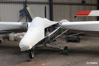 G-CHTX @ X5ES - Hangared at Eshott Airfield, Northumberland, UK. - by Clive Pattle