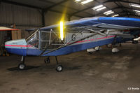 G-MYDK @ X5ES - Hangared at Eshott Airfield, Northumberland, UK. - by Clive Pattle