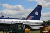 XS458 @ EGTC - Tail detail - Parked at Cranfield, Bedfordshire. UK EGTC - by Clive Pattle