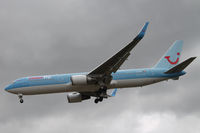 OO-JNL @ EBBR - Landing at Brussels airport. - by Raymond De Clercq