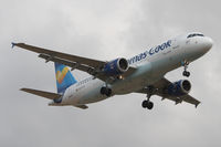OO-TCX @ EBBR - Landing at Brussels airport rwy 25R. - by Raymond De Clercq