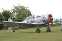 F-AZRD @ LFFQ - North American AT-6D Harvard III, Static display, La Ferté-Alais airfield (LFFQ) Airshow 2015 - by Yves-Q