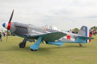 F-AZLY @ LFFQ - Yakovlev Yak-3U, Static display, La Ferté-Alais airfield (LFFQ) Airshow 2015 - by Yves-Q