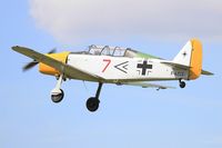 F-AZCE @ LFFQ - Pilatus P2-06, On display, La Ferté-Alais airfield (LFFQ) Airshow 2015 - by Yves-Q