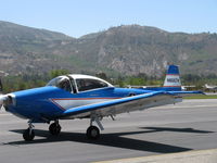 N8667H @ SZP - 1947 North American NAVION, Continental IO-520 285 Hp upgrade, taxi to Rwy 22, Young Eagles flight - by Doug Robertson