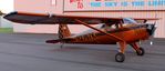 N2767K @ BAC - Luscombe 8E Silvaire on the ramp in Valley City, ND. - by Kreg Anderson