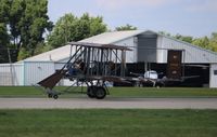 N3786B @ KOSH - Wright Model B Flyer Replica