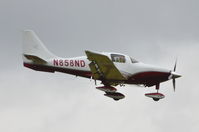 N858ND @ EGSH - Landing at Norwich. - by Graham Reeve