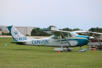 N2483Q @ KOSH - Cessna 182K