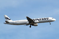 OH-LZE @ EGLL - Airbus A321-211 [1978] (Finnair) Home~G 04/07/2015. On approach 27L.