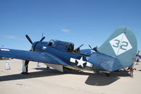N92879 @ KCID - Parked for display - by Glenn E. Chatfield