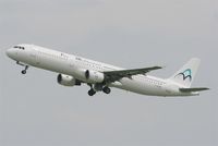 F-GYAP @ LFBO - Airbus A321-111, Take off rwy 32R, Toulouse-Blagnac Airport (LFBO-TLS) - by Yves-Q