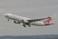 VH-XFC @ LFBO - Airbus A330, Take off rwy 32L, Toulouse Blagnac Airport (LFBO-TLS) - by Yves-Q