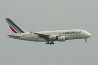 F-HPJB @ LFPG - Airbus A380-861, Short approach Rwy 26L, Roissy Charles De Gaulle Airport (LFPG-CDG) - by Yves-Q