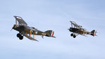 G-EBIA @ EGTH - 45. Two original WW1 fighters (Both built in 1918) at The Shuttleworth Collection October Flying Day - (The final Flying Day of their 50th Anniversary Season.)