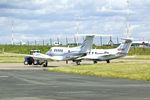 G-WCCP @ EGNX - 1988 Beech B200, c/n: BB-1295 at East Midlands - by Terry Fletcher