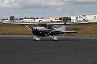 F-HAFI @ LFBD - Bordeaux-Mérignac airport, First picture of this cessna's new painting.