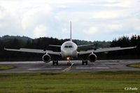 OY-KAM @ EGPH - Head-on at Edinburgh EGPH - by Clive Pattle
