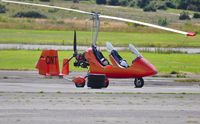 G-CINT @ EGFH - Visiting MTOSport gyroplane. Based at HMS Heron. - by Roger Winser