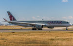 A7-ALD @ EDDF - departure via RW18W
