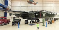 N333RW @ GLS - 1944 NORTH AMERICAN B-25N - by dennisheal