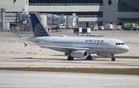 N816UA @ MIA - United A319 - by Florida Metal