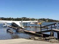 N203KL - Aircraft was spotted in Mill Valley, CA (Marin County-North of San Francisco) as part of sightseeing operation off Hwy. 101. 

The tail can just barely be seen with Alaska Air Taxi insignia. - by Dean Phillips