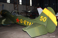 G-EYAK @ EGBG - Hangared at Leicester EGBG - by Clive Pattle