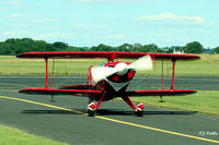 G-IIIL @ EGBG - Head-on at Leicester EGBG - by Clive Pattle