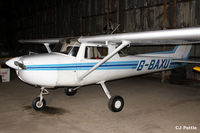 G-BAXU @ EGSP - Hangared at Sibson EGSP - by Clive Pattle