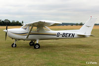 G-BEKN @ EGSP - On the grass at Sibson EGSP - by Clive Pattle