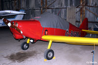 G-BGMJ @ EGSP - Hangared up at Peterborough's Sibson airfield EGSP - by Clive Pattle