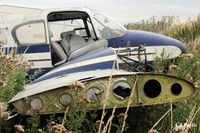 G-BICY @ EGSP - Long time dumped resident slowly deteriorates at Sibson EGSP - by Clive Pattle