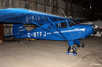 G-BTFJ @ EGSP - Hangared at Sibson EGSP - by Clive Pattle