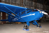 G-BTFJ @ EGSP - Hangared at Sibson EGSP - by Clive Pattle
