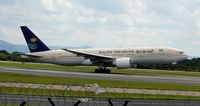 HZ-AKW @ EGCC - At Manchester - by Guitarist
