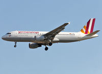 D-AIQK @ LEBL - Landing rwy 25R - by Shunn311