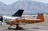 N727SM @ KVGT - Bakersfield, CA-based VANS RV-7A on transient ramp @ North Las Vegas Airport, NV - by Steve Nation