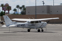 N1740C @ KVGT - Elite Flight Training & Management 2007 Cessna 172S @ North Las Vegas Airport, NV home base - by Steve Nation