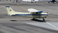 N5401H @ KVGT - Locally-based 1975 Cessna 172M used for flight training @ North Las Vegas Airport, NV - by Steve Nation