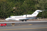 N996QS @ BFI - 2002 Cessna 750 on it's take off roll. - by Eric Olsen