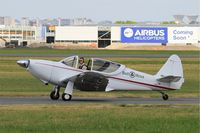 N41P @ LFPB - Universal GLOBE GC-1B, Taxiing after landing rwy 03, Paris-Le Bourget (LFPB-LBG) Air show 2015 - by Yves-Q
