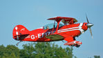 G-EFIZ @ EGTH - 1. G-EFIZ departing The Shuttleworth Wings and Wheels Airshow, Aug. 2015.
