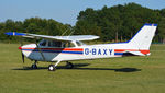 G-BAXY @ EGTH - 1. G-BAXY preparing to depart The Shuttleworth Wings and Wheels Airshow, Aug. 2015.