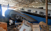 UNKNOWN @ KFTW - Twin blue aircraft at Vintage Flight Museum - by Ronald Barker