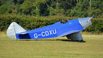 G-CDXU @ EGTH - 2. G-CDXU preparing to join the Air Race at The Shuttleworth Wings and Wheels Airshow, Aug. 2015.