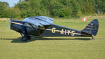 G-AIYS @ EGTH - 1. G-AIYS preparing to depart The Shuttleworth Wings and Wheels Airshow, Aug. 2015.