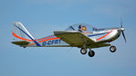 G-CFRT @ EGTH - 42. G-CFRT departing The Shuttleworth Wings and Wheels Airshow, Aug. 2015. - by Eric.Fishwick