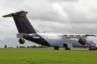 G-CHHA @ EGBP - Avro 146-RJ85, Brussels Airlines, previously G-6-295, OO-DJV, stored. - by Derek Flewin